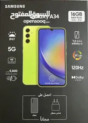  1 Samsung galaxy A34 256GB