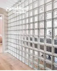  1 طوب زجاجي مستعمل بحالة ممتازه جدا  ساده صناعه اندونيسيه