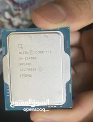  1 معالج i5 12400f نضيف سبب البيع ب الوصف