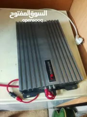  2 ساب alpine ومكبير وجوز سماعات بيونير جداد