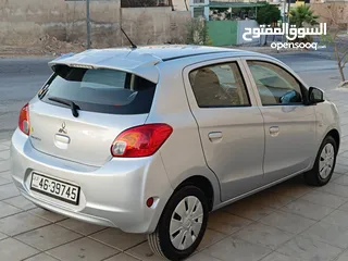  14 ميتسوبيشي ميراج 2016 فحص كامل ممشى قليل 78 الف بحالة الشركة