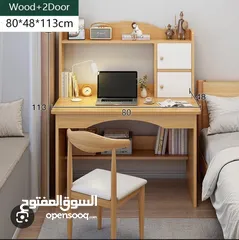  5 مكتب ورف كتب 2 في 1