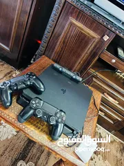  2 Playstation Slim 4 مهكر  بلاستيشن 4 سلم
