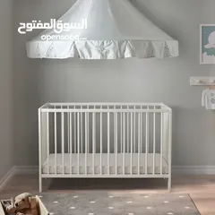  1 تخت أطفال ايكيا استعمال شهر