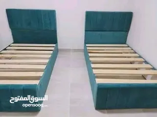  2 سراير مراتب كمود