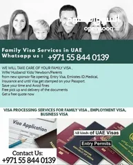  2 Freelance ( 6500 AED only) and Family 2 year UAE visa.No advance Money.