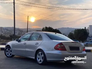  20 مرسيدس E200 كومبريسر مالك اول من الشركة  2004 1800cc بيان جمركي جديد كوشوك جديد كفالة فحص 7 جيد