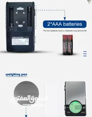  5 ميزان ذهب من 0.01 إلى 500 غرام اليكتروني  ميزان حساس قياس وزن الذهب والفضة  مثالي لوزن المجوهرات