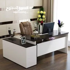  16 مكتب مدير اداري مودرن خشب او زجاج اثاث مكتبي -modern office furniture desk