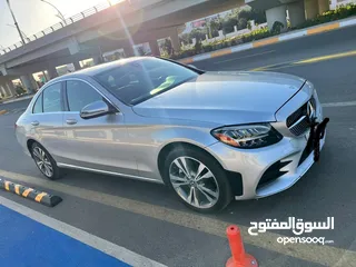  6 مرسيدس c300 جديده جدا