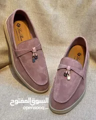  1 Loro piana Summer walk suede loafers.Frist copy & high -quality  materials as the orginial desing