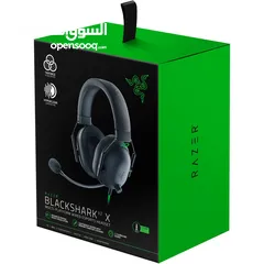  5 سماعة Razer BlackShark V2x اخف سماعة من شركة Razer سماعة قوية للجيمنج + سماعة سلكية + في مجال بالسعر