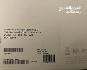  3 مايكروسوفت 11th gالجيل Laptop Go 2 جديد