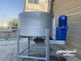  9 معدات ( ماكينات حجر صناعي) (مصنع حجر صناعي)