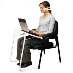  7 طاولة اكل متحركة 52 سم طاولات دراسه تيبل ميت مع حامل كاس و كوب متعددة الاستخدامات Folding Portable T