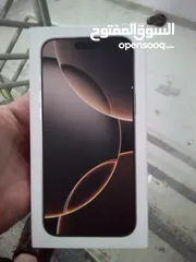  1 iphone 16 pro max 256 ، جديد للبيع