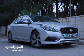  9 سياره للايجار هونداي سوناتا هايبرد 2019 فل بانوراما اقوووى العروض من  الدبلوماسي لتأجيــــر السيارات