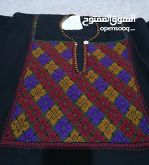  8 ثوب تطريز يدوي للبيع مشغول بالحبه وحرير اصلي