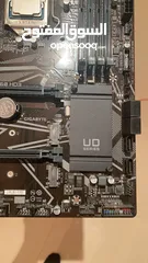  12 Motherboard - Gigabyte B460 HD3  مع معالج Intel i5 10400  بسعر ممتاز