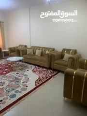  7 ( محمود سعد ) غرفتين وصالة للايجار الشهري بلكونة اطلالة في التعاون