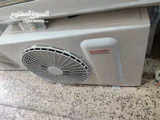 7 مكيفات شارب فل إنڨيرتر مستعملة في حالة ممتازة شامل التركيب كفالة شهر