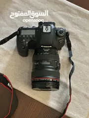  7 كاميرا كانون 6d mark ii مع عدستين كانون