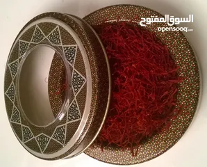  2 زعفران ايراني اصلي مع ضمان