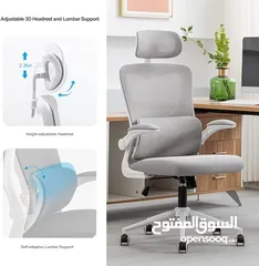  1 جددنا عرضنا كراسي مكتبية بتصاميم طبية وبألوان عصرية Moder Chair مع مميزات دعم لاسفل الظهر وايد متحرك