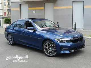  7 BMW 330e Shadowline Sportline (التواصل فقط عبر رقم الواتساب الموجود بالاعلان +491 )