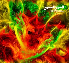  9 بودرة تغيير لون النار الى خليط نار  لون الاخضر. البنفسجي. الازرق. الاحمر لمدة نصف ساعه  لاجمل الصور