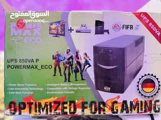  4 UPS 850VA صناعه الماني بعده بالضمان مالته