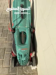  1 مكينة قص العشب كهربائية للبيع /Bosch Lawn Mover for sale