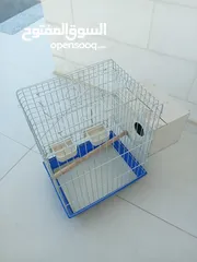  2 قفص ببغاء كبير