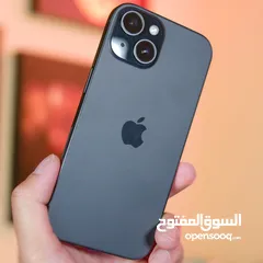  3 iphone 15 LL امريكي اسود بطارية 90 بالمية اصلية بحالة الجديد