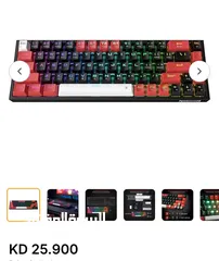  4 كيبورد رد دراقون رد سويتش keyboard read dragon red switch