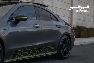  13 2022 Mercedes Amg Cla45s Clean title  excellent condition ( عقد صيانة بلوكالة)