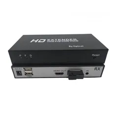  1 EXTENDER HDMI + USB to Fiber Extender 20KM