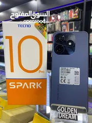  2 اخو الجديد Spark 10pro رام 16 جيجا 256 أغراضة والكرتونه الأصلية متوفر توصيل