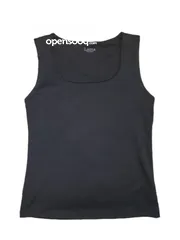  1 Top Basic Lama Moda Beirut  size: L - XL لون : اسود   قماشة لكل الفصول ( صيف ، ربيع ، خريف ، شتاء )