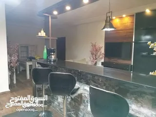  8 شقة مفروشة فاخرة للايجار الشهري او السنوي موقع مميز اثاث فخم قريبة تبعد 500 م3 عن بوليفارد العبدلي