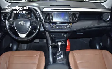  15 Toyota Rav4 VX ( 2018 Model ) in White Color GCC Specs