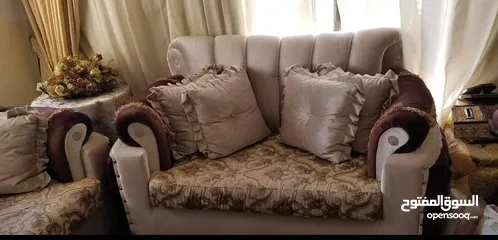  2 طقم كنب صالون 8 مقاعد
