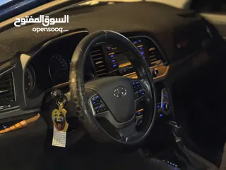  9 هيونداي افانتي AD 2016 بحالة الوكالة فحص كامل 7 جيد للبيع وبسعر مغرررييي