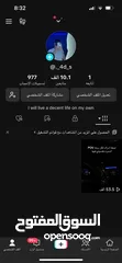  1 حساب تيك توك 10k للبيع