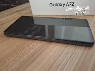  1 جهاز سامسونج جالاكسي A72 256Gb مستعمل نظيف