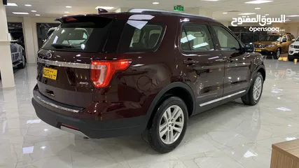  7 Ford explroer 80,000 km Under warranty (Oman Car )2018
