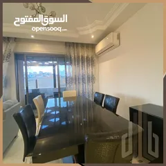  9 شقة مفروشة للبيع طابق روف في عبدون بالقرب من عبدون مول مساحة 220م