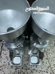  9 ماكينات قهوةًطحن1 فازوماكينة 3فاز حرق يمعلم  على الماكينتين بسبب الاستعجال بالبيع