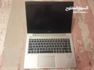  1 لابتوب بحالة ممتازة  HP EliteBook i5 8350u 16G 250G
