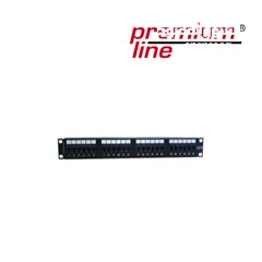  2 Premium Line Patch Panel 24-Port Cat-6